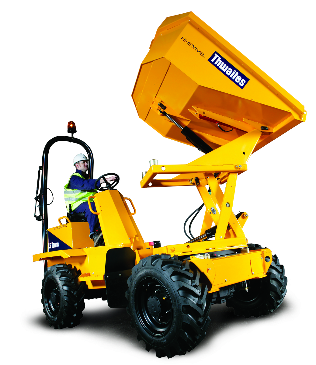 1.5T Power Swivel Dumper